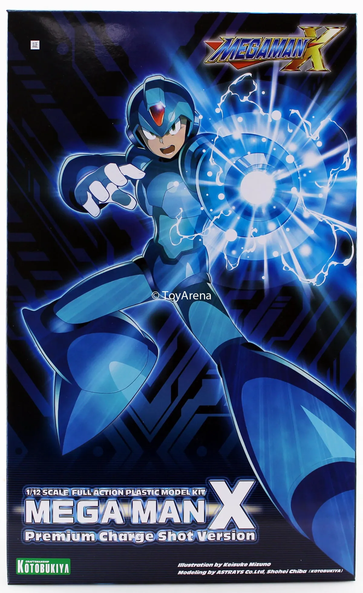 Kotobukiya 1/12 Scale Megaman X Premium Charge Slot Ver Plastic Model Kit KP521 Abstract Form