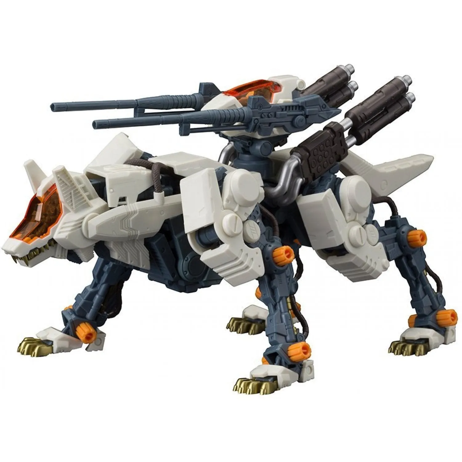 Art Product Robot Object Kotobukiya 1/72 Zoids HMM #002 RHI-3 Command Wolf Repackage Ver. Scale Model Kit
