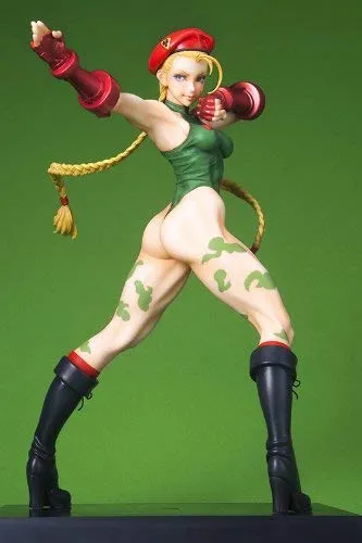 Metaverse Asset Kotobukiya Bishoujo Cammy Second Round Edition Street Fighter Statue