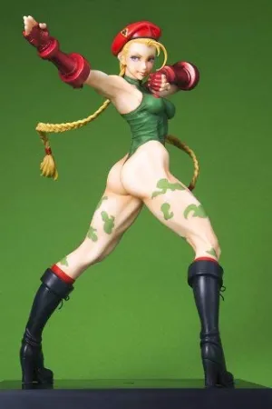 Metaverse Asset Kotobukiya Bishoujo Cammy Second Round Edition Street Fighter Statue