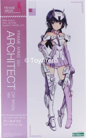 Kotobukiya Frame Arms Girl Architect (Off White Ver.) Model Kit FG030 Monochrome Design