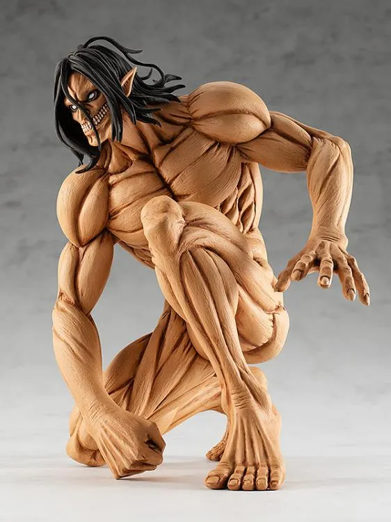 Limited Decor Good Smile Company Pop Up Parade Attack On Titan Eren Yeager (Attack Titan Ver.) Figure Statue