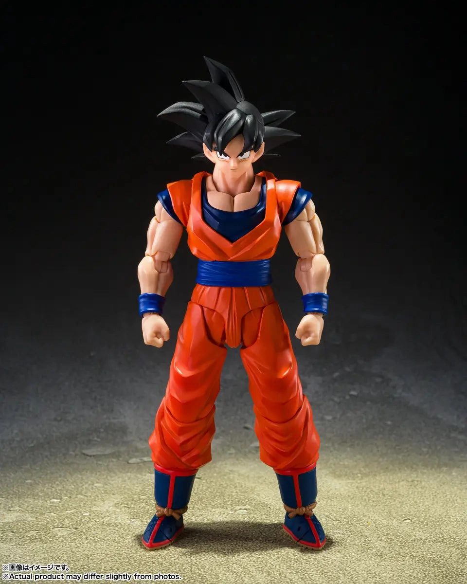 Tower Stacking Metal Model S.H. Figuarts Dragon Ball Z Son Goku (Kind-hearted Saiyan) Action Figure