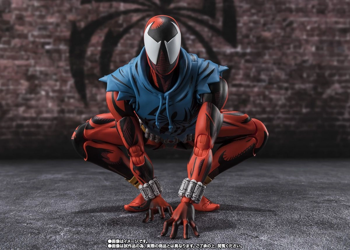 Story Telling S.H. Figuarts Spider-Man: Across the Spider-Verse Scarlet Spider Action Figure
