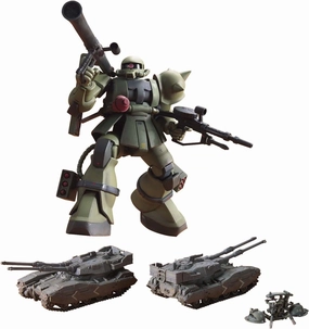 Fan Convention Gaming Peripheral Gundam 1/144 HG UC Hard Graph MS-06 Zaku The Ground War Set Model Kit