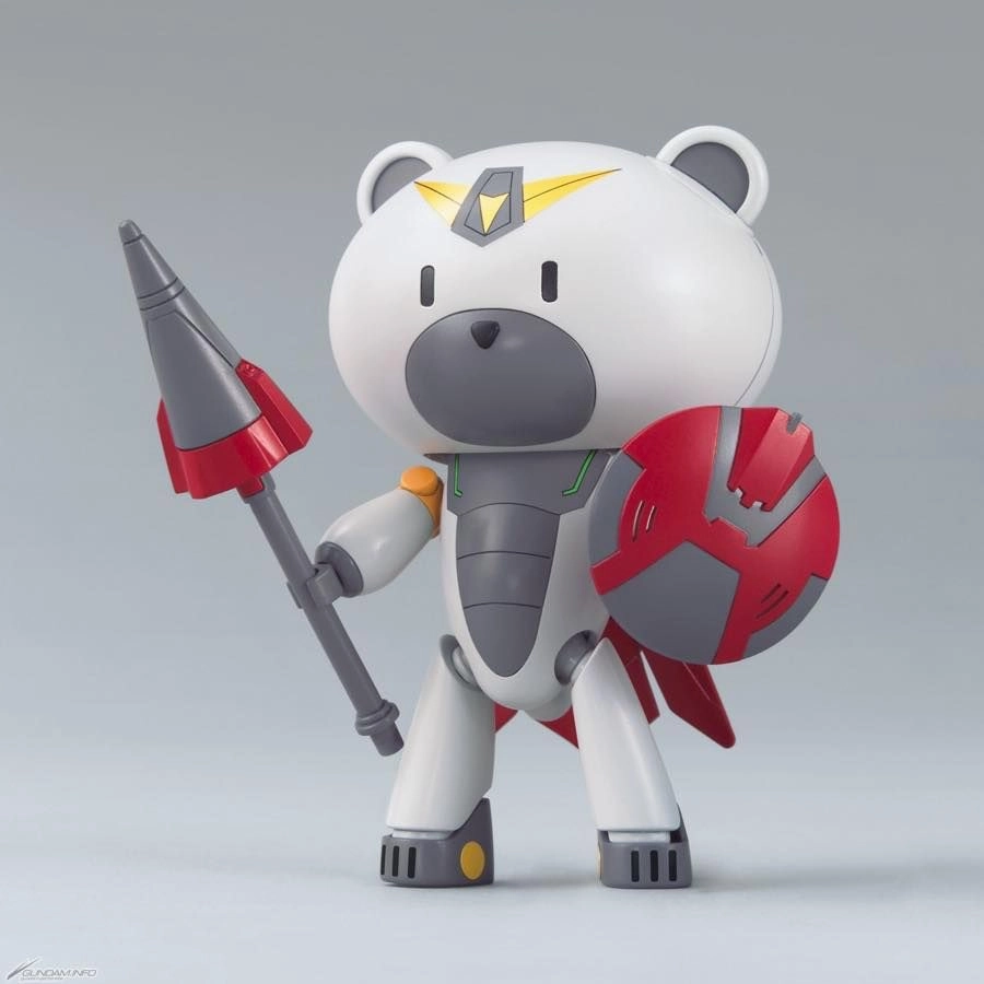 Worldwide Fanbase Gothic style Gundam HGPG Petit'Gguy #23 Beargguy Petit'Gguy Justi'gguy Build Divers Bear Guy Model Kit