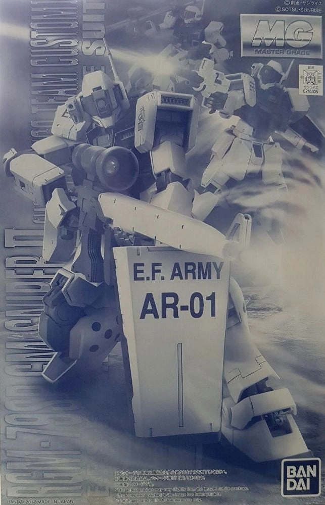 Fantasy Art Hero Replica Gundam 1/100 MG Gundam 0079 GM Sniper II (2) White Dingo Team Custom Model Kit Exclusive