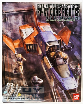 Gundam 1/35 Light Fighter FF-X7 Core U.C. Hard Graph E.F.S.F. Model Kit Fantasy Sculpture