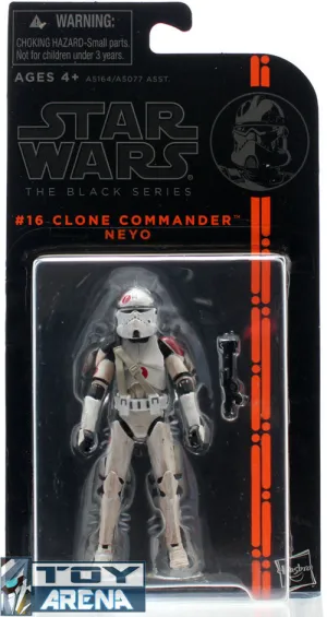 LOOSE - Star Wars The Black Series #16 Clone Commander Neyo 3.75 Inch Figure Baroque Figure