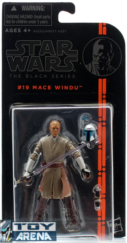 LOOSE - Star Wars The Black Series #19 Mace Windu 3.75 Inch Figure Wholesale Price