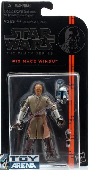LOOSE - Star Wars The Black Series #19 Mace Windu 3.75 Inch Figure Wholesale Price