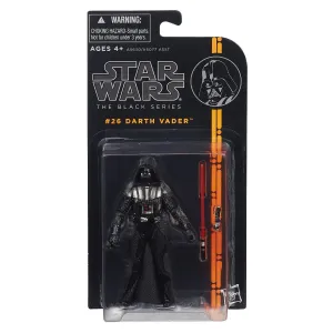 LOOSE - Star Wars The Black Series #26 Darth Vader (EP3) 3.75 Inch Figure Rustic style Press Worthy