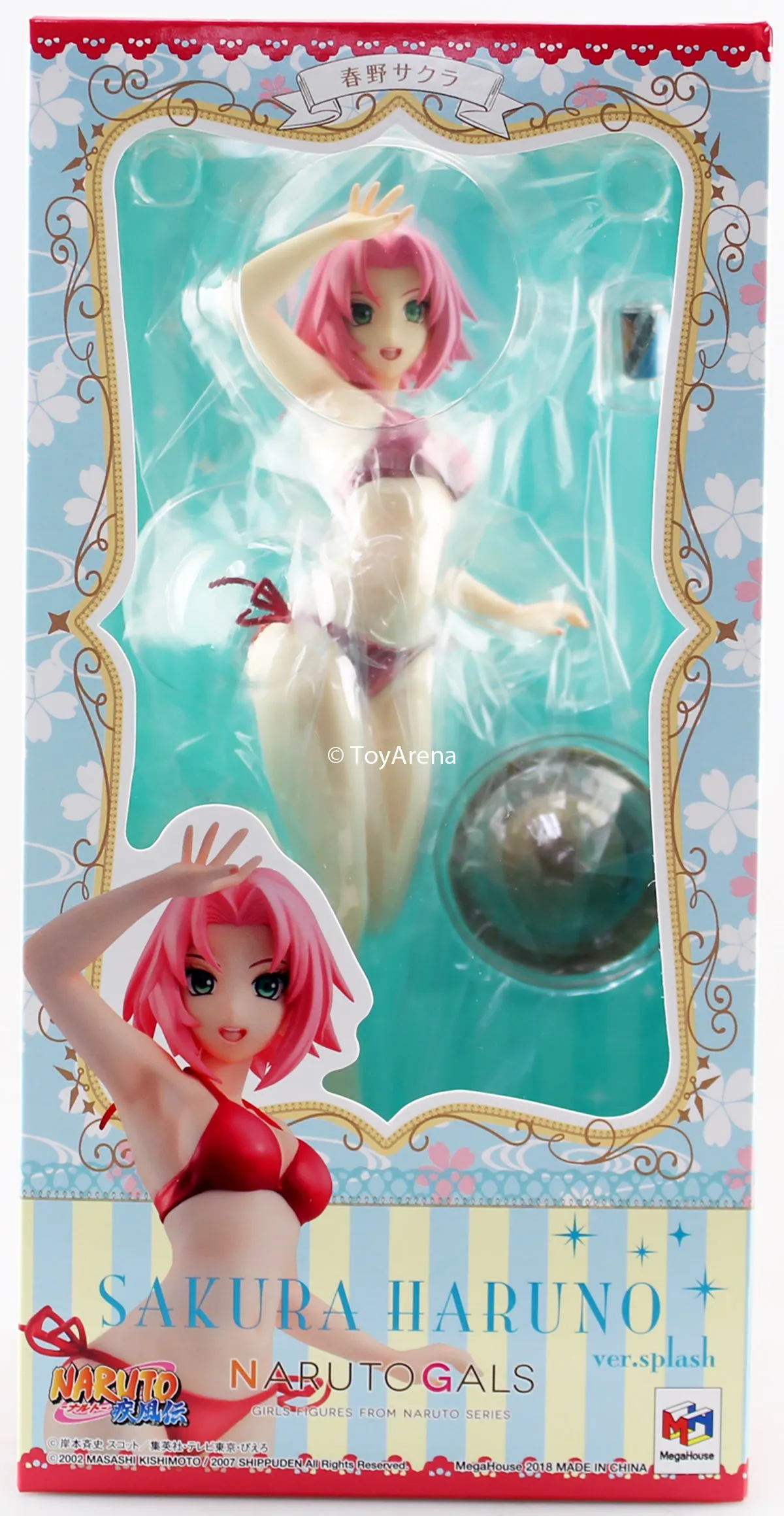 Premium Unit Megahouse Naruto Shippuden Gals Haruno Sakura Splash Ver. Statue Figure
