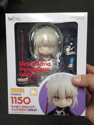 PVC Piece Modern Living Nendoroid #1150 Rider/ Altria Pendragon (Alter) Fate/ Grand Order AX Exclusive