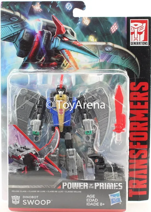 Toy Museum Kitchen Decor Transformers Generations Power of the Primes Deluxe Class Swoop Figure
