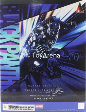 Historical Figure Marvel Universe Black Panther Variant Play Arts Kai Action Figure