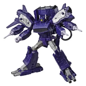 Transformers Generations War For Cybertron: Siege Leader Shockwave Action Figure WFC-S14 Realistic Art Articulated Toy