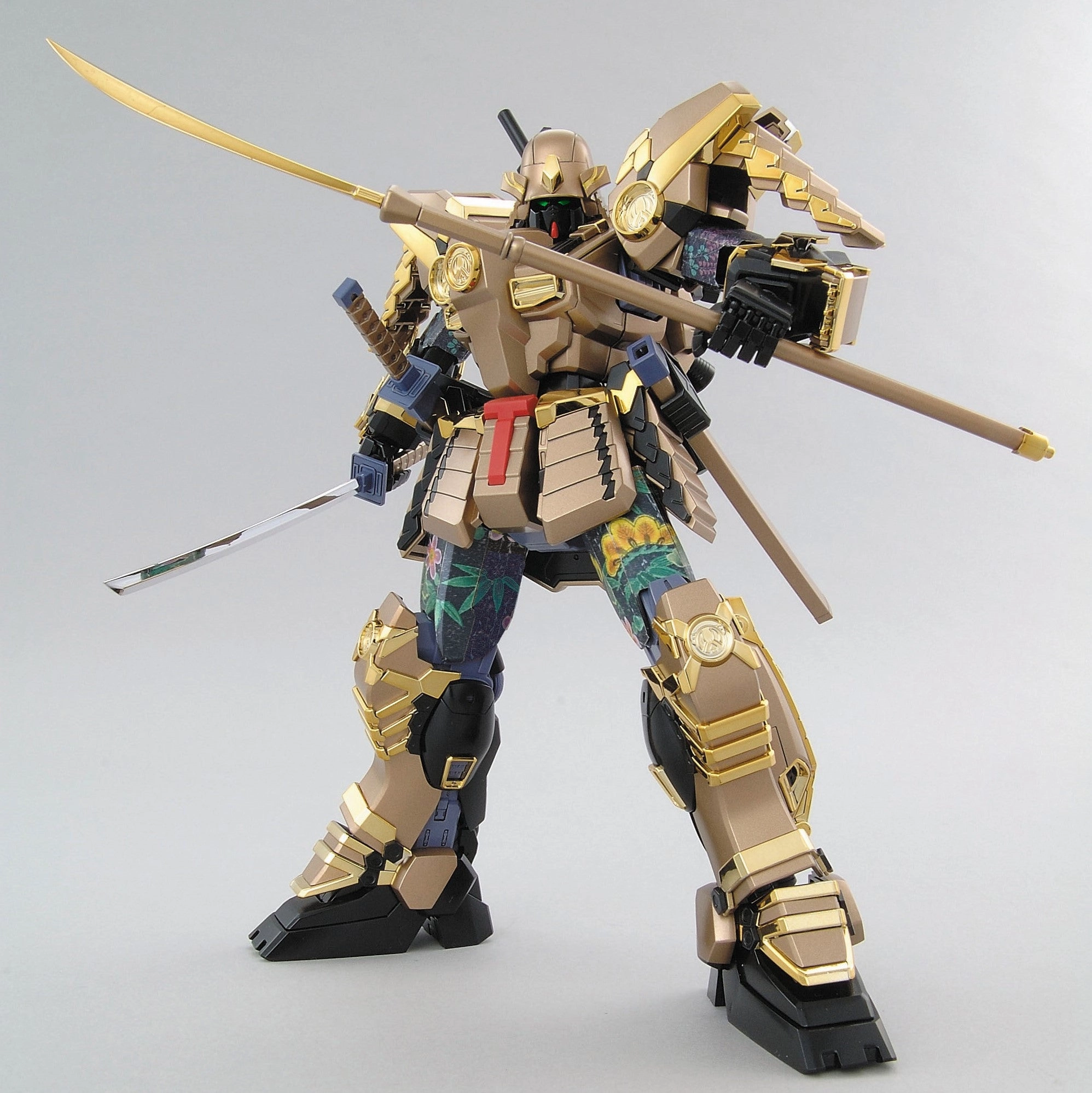 Window Sill Narrative Display Gundam 1/100 MG Musha Gundam MK-II Tokugawa Ieyasu Ver. Model Kit Exclusive