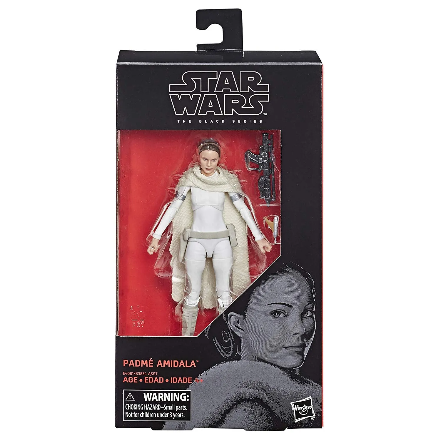 Hasbro Star Wars Black Series Force Awakens #81 Padme Amidala 6 Inch Action Figure Worldwide Delivery PVC Figure