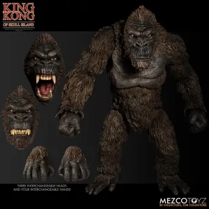 Mezco Toyz Ultimate King Kong of Skull Island Action Figure Smart Toy Fantasy Vehicle