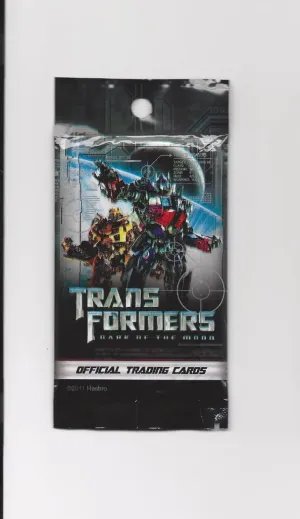 Series Set Gamer Setup 5 Sealed Pack Transformers Dark of The Moon Official Trading Cards Game Hasbro