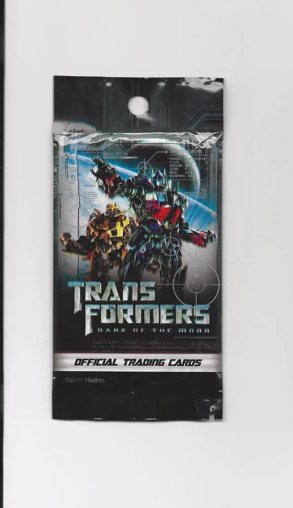 Series Set Gamer Setup 5 Sealed Pack Transformers Dark of The Moon Official Trading Cards Game Hasbro