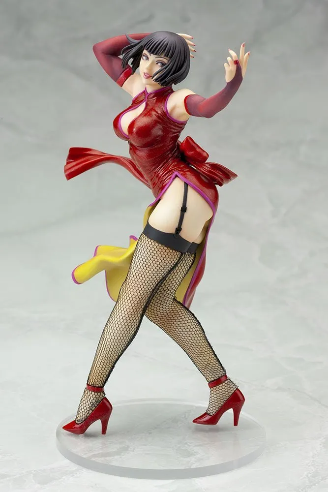 Vinyl Article Asian Art Kotobukiya Bishoujo Tekken Anna Williams Statue Figure SV132