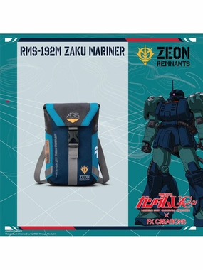Art Toy Fireplace Mantel FX Creations Gundam RMS-192M Zaku Mariner Crossbody / Waist Bag GUC76293-98