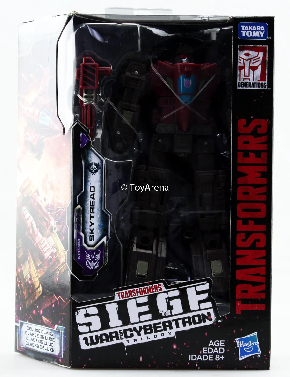 Limited Replica Best Seller Transformers Generations War For Cybertron: Siege Deluxe Skytread Action Figure WFC-S10