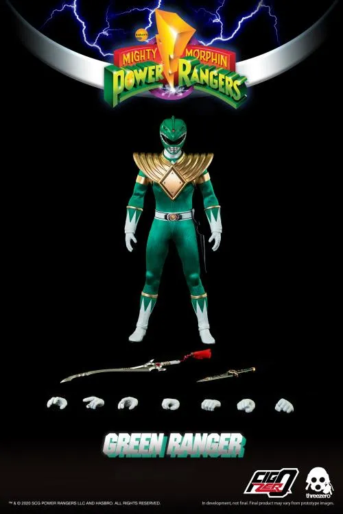 ThreeZero FigZero 1/6 Mighty Morphin Power Rangers Green Ranger Sixth Scale Figure (Reissue) Fan Vote