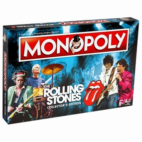Monopoly: The Rolling Stones Collector??s Edition - Board Game Learning EmotionalIntelligence Carbon Cycle Animal Figures