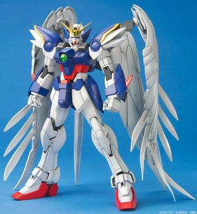 Anime Character Vintage Collectible Gundam 1/100 MG Gundam Wing Endless Waltz XXXG-00W0 Wing Gundam Zero EW (Wing Zero Custom) Model Kit