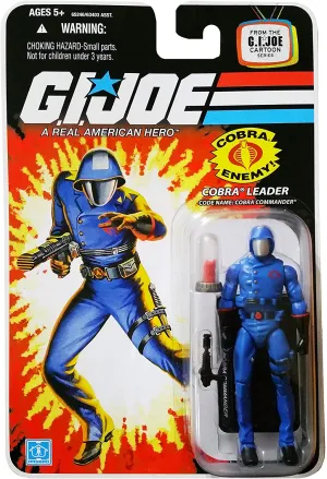 Gallery Art G.I. Joe 25th Anniversary Cobra Leader Cobra Commander Action Figure