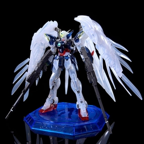 Preservation Tool Gundam 1/144 RG Wing Gundam Zero EW Clear Color The Gundam Base Limited Model Kit Exclusive