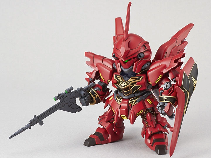 Hero Figure Pixar Favorite Gundam SD EX-Standard #013 MSN-06S Sinanju Model Kit