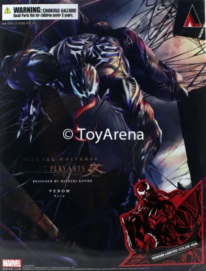Teaching Aid Designer Hobby Marvel Universe Venom Limited Color Ver. Variant Play Arts Kai Action Figure
