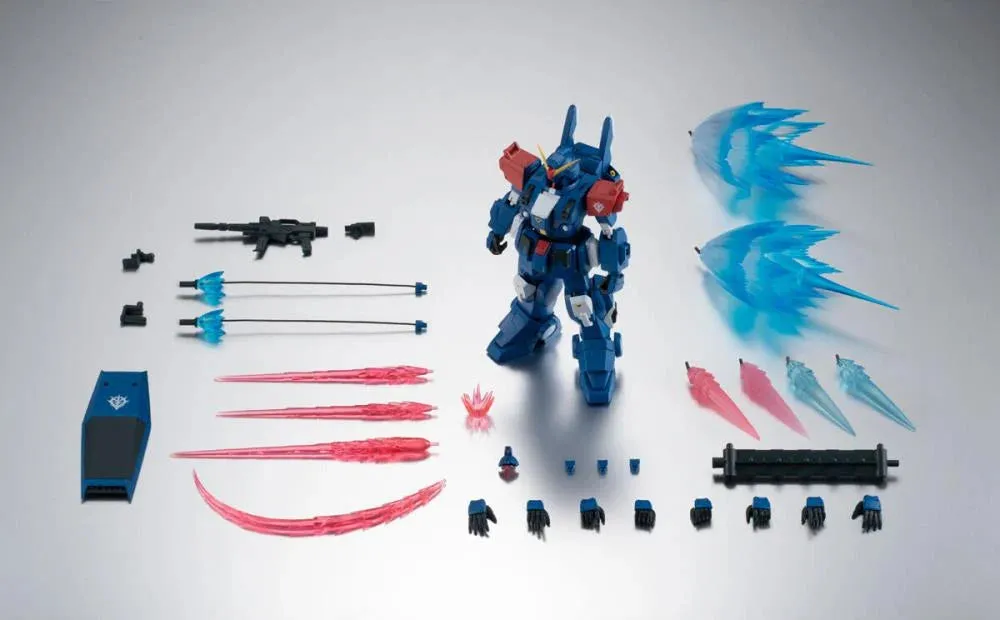 Robot Spirits Gundam Side Story: The Blue Destiny RX-79BD-2 Blue Destiny Unit 2 Ver. A.N.I.M.E. Action Figure Landmark Replica Flying Pose
