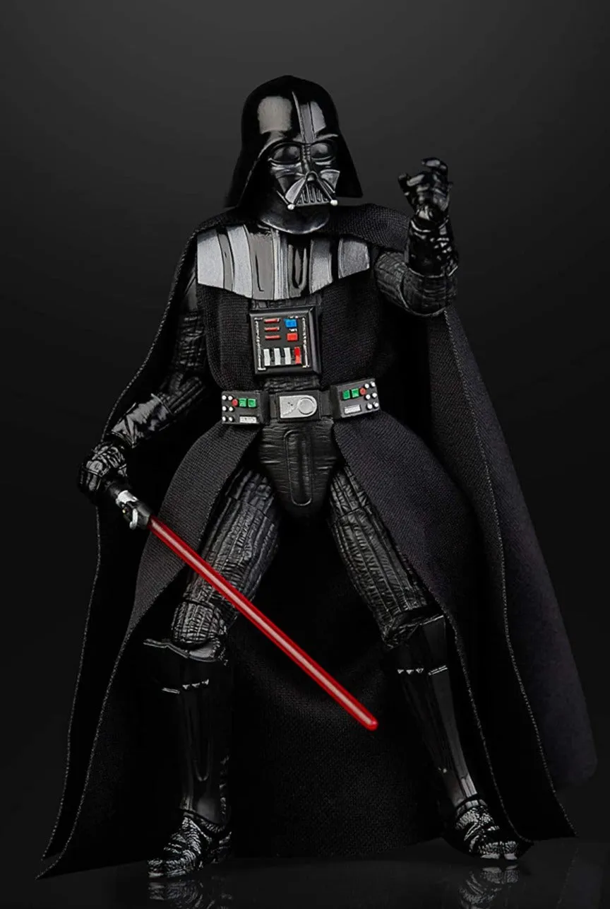 Non toxic Hasbro Star Wars Black Series 40th Anniversary Empire Strikes Back Darth Vader 6 Inch Action Figure