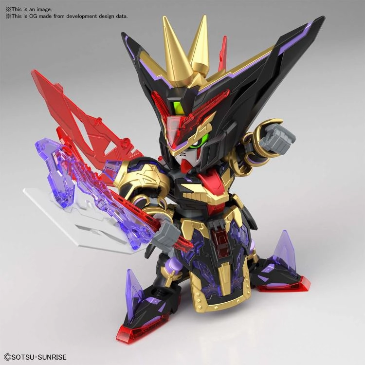 Gundam SDSS #026 Sangoku Soketsuden Dian Wei Master Gundam Model Kit Wall Mounted Collectible Art
