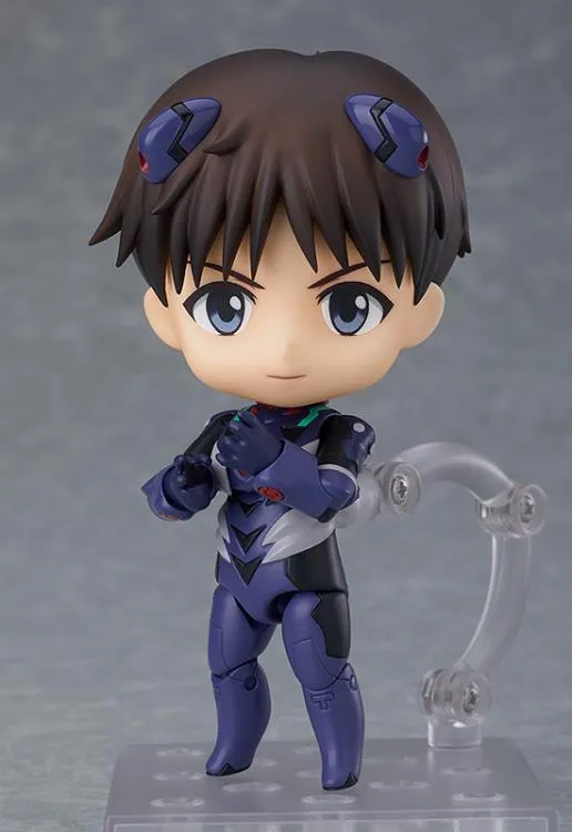 Nendoroid #1445 Shinji Ikari (Plugsuit Ver.) Rebuild of Evangelion Steampunk Design Wildlife Model