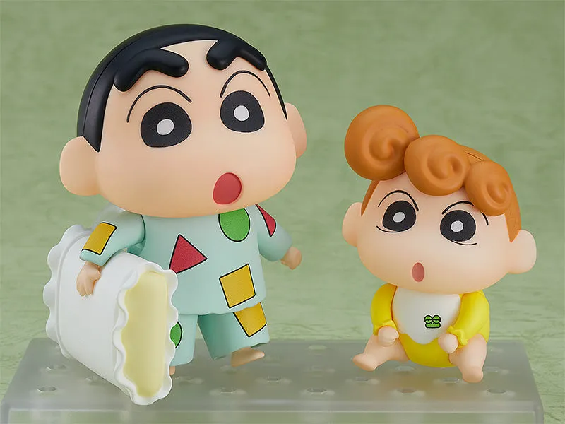 Seasonal Decoration Nendoroid #1565 Shinnosuke Nohara (Pajama Ver.) & Himawari Crayon Shin-chan