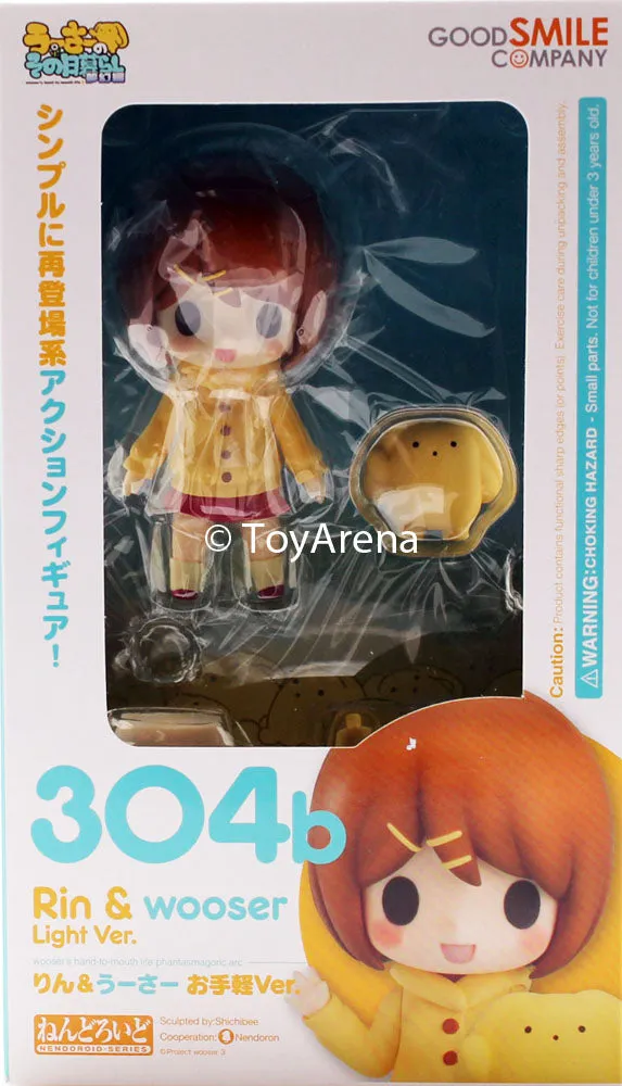 Robot Showcase Nendoroid #304b Rin & Wooser Light Ver. Wooser's hand-to-mouth life: phantasmagoric arc