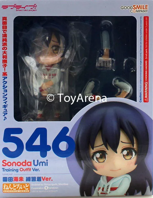 Nendoroid #546 Umi Sonoda: Training Outfit Ver. Love Live! College Decor Designer Sculpture