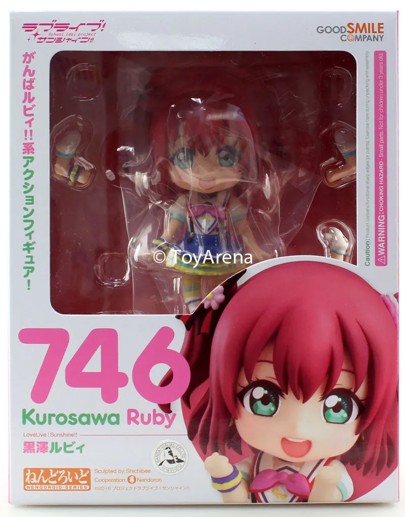 Custom Paint Personal Treasure Nendoroid #746 Ruby Kurosawa Love Live! Sunshine!!