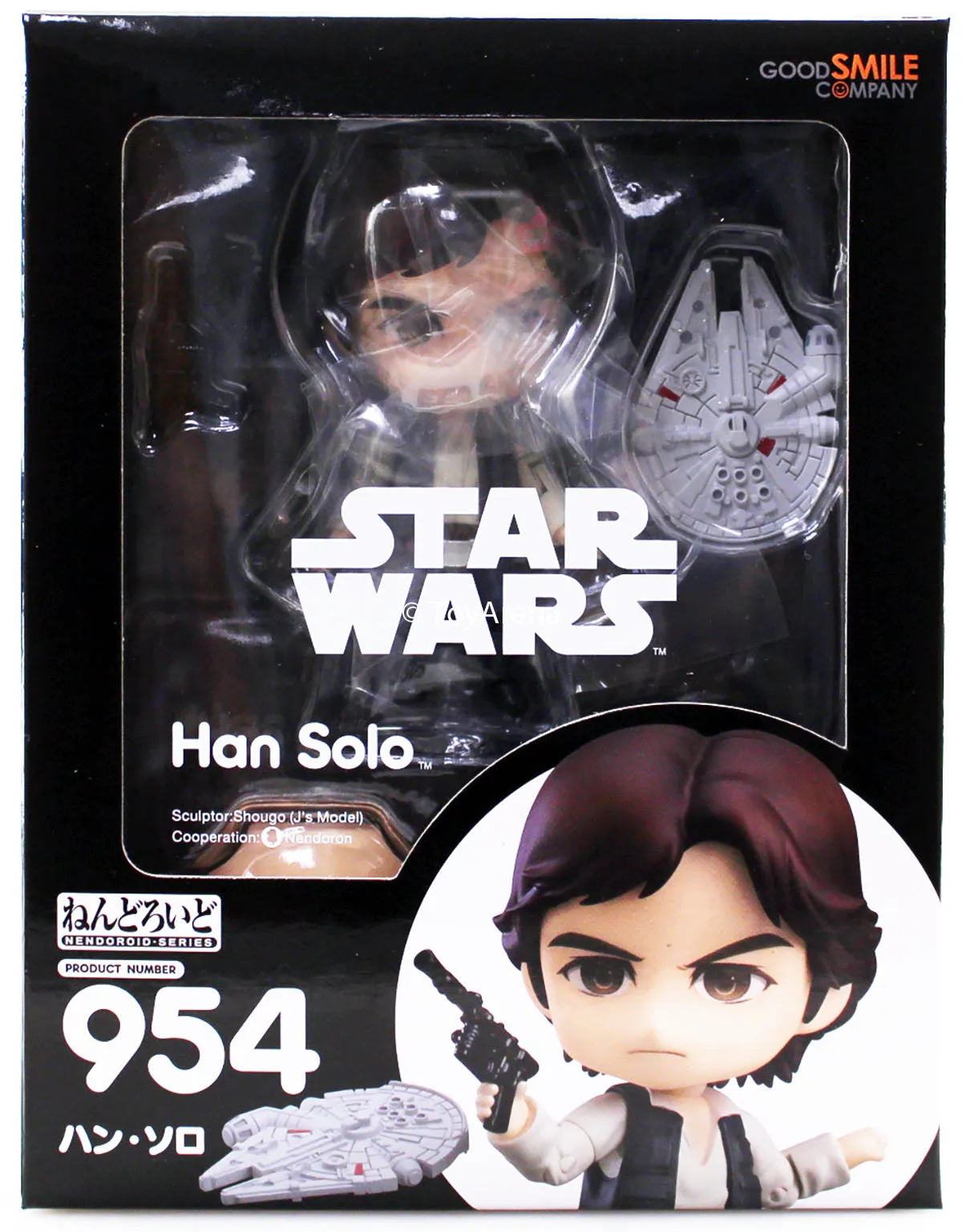 Nendoroid #954 Han Solo Star Wars Episode 4 IV: A New Hope Glass Art