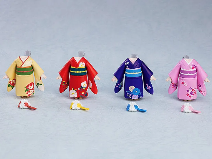Global Shipping Nendoroid More Dress Up Coming of Age Ceremony Furisode Box Set of 4