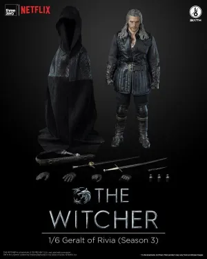 ThreeZero 1/6 The Witcher (Netflix) Geralt of Rivia (Season 3) Action Figure Miniature Decor Gaming Toy