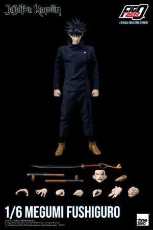 ThreeZero FigZero 1/6 Jujutsu Kaisen Megumi Fushiguro Scale Action Figure Vibrant Colors