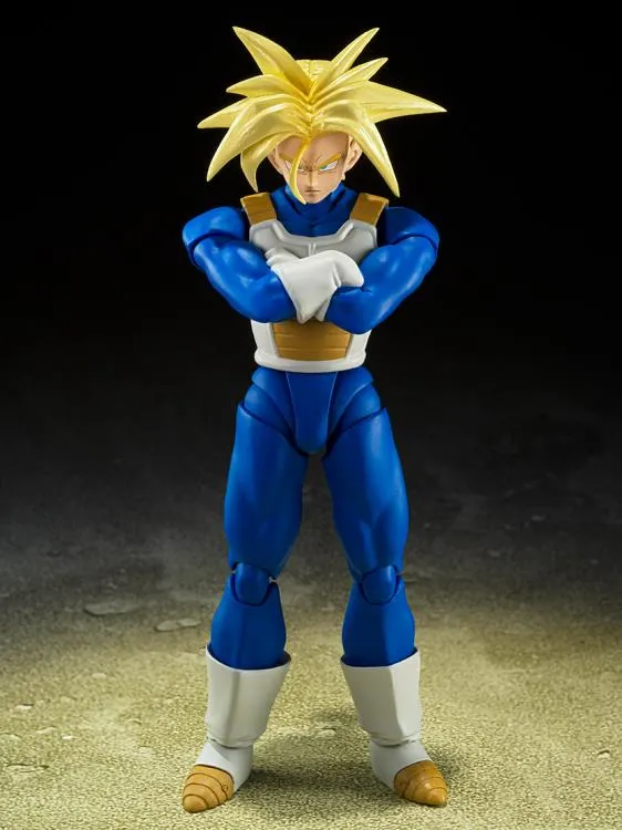 Vinyl Figure Trending Now S.H. Figuarts Dragon Ball Z Super Saiyan Trunks (Latent Power) Action Figure
