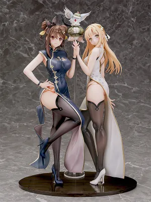 Phat! 1/6 Atelier Ryza 2: Lost Legends and The Secret Fairy Ryza & Klaudia (Chinese Dress Ver.) Scale Statue Figure PVC Static Figure